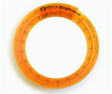 Größenverstellbare Kreis Ring Lineal Und Kreis Herstellung Etsyde