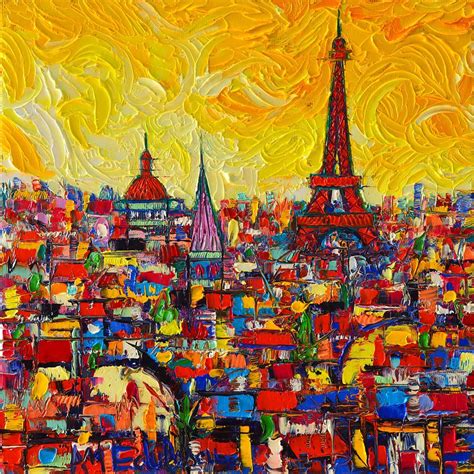 Related Image Abstract Cityscape Paris Painting Paris Cityscape