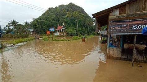 Data Kerusakan Akibat Banjir Dan Tanah Longsor Di Kabupaten Lima Puluh Kota Tribunpadang Com