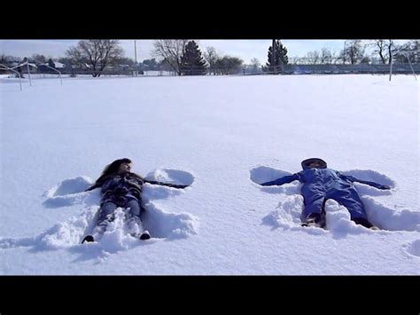 How To Make A Snow Angel Youtube