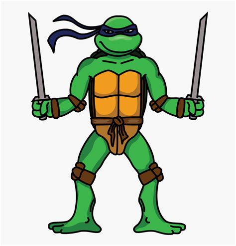 How To Draw Leonardo Teenage Mutant Ninja Turtles Leonardo Ninja
