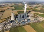 Luftbild NIEDERAUßEM - Ensemble der RWE Kohle- Kraftwerke bei Neurath ...