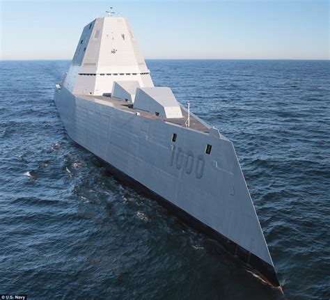 Uss Zumwalt Destroyer Officially Joins The Navy With Captain James Kirk