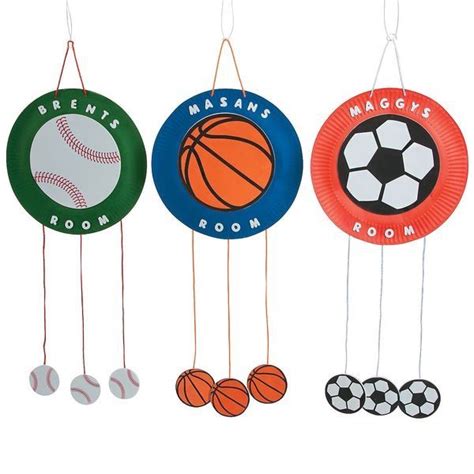 Pin By Jodi Meade On Victory Vbs Crafts Sport Themed Crafts Kids