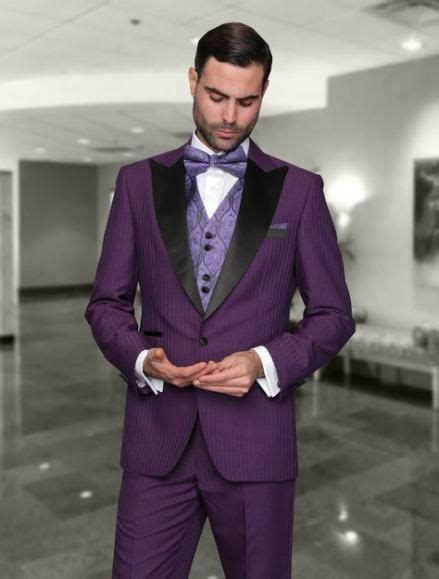 Wedding Suits Men Purple Bridesmaid Dresses 30 Ideas Purple Tuxedo