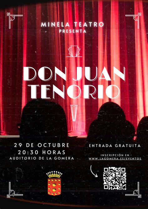 El Auditorio De La Gomera Acoge La Representación Teatral ‘don Juan Tenorio De Minela Teatro