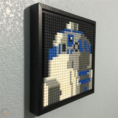 Lego Custom Art Mosaic Star Wars R2 D2 1725457891