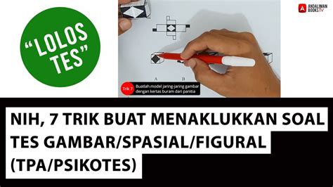 Nih 7 Trik Buat Menaklukkan Soal Tes Gambar Spasial Figural TPA