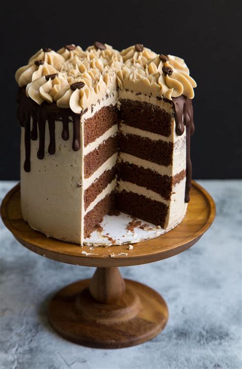 Gently stir in chocolate chips. Espresso Chocolate Cake (with Swiss buttercream)- The ...