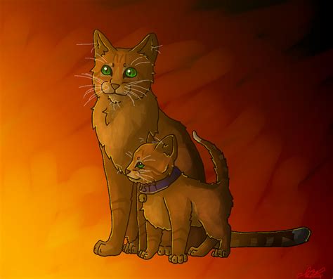 Warrior Cats Firestar By Lilyfox123 On Deviantart