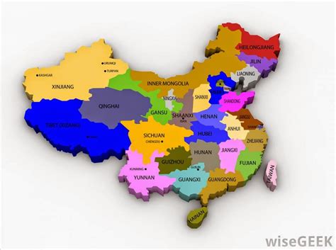 China Map Printable