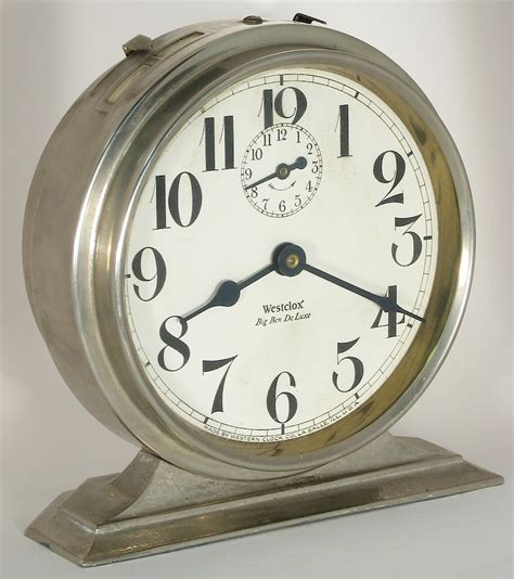 Westclox Big Ben Style 2 Nickel Plain Alarm Clock Model Photo Id 25