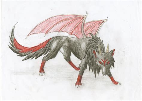 Demon Wolf By Nutrea On Deviantart
