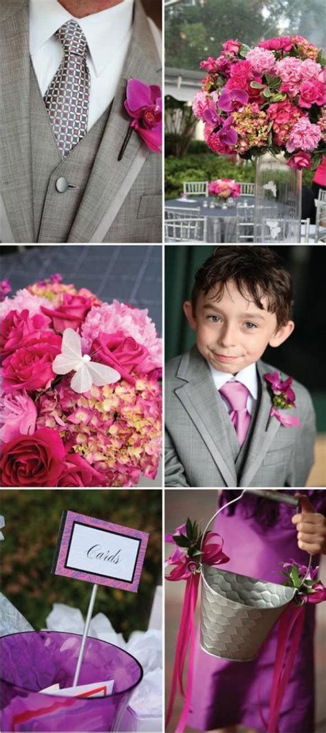 Fuchsia Wedding Fuchsia Wedding Color Palettes 798663 Weddbook