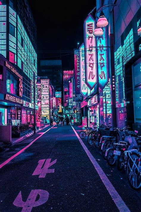 Tokyo A Neon Wonderland By Himanshishah Cyberpunk City Ville