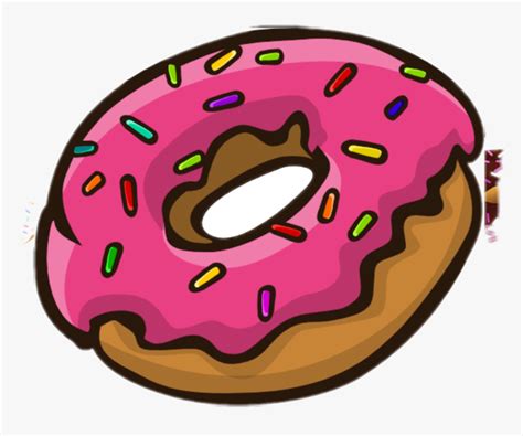 Donuts With Sprinkles Clipart Transparent Background Donut Clipart