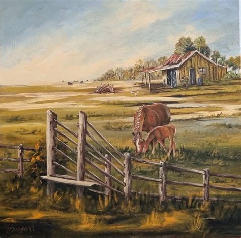 Country Life Painting By Jennifer Beresford Saatchi Art