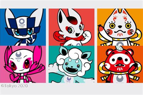 Juegos olímpicos de tokio 2020. Tóquio 2020 apresenta mascotes finalistas para as ...