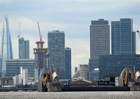 Thames Barrier Closes To Protect London From Flooding