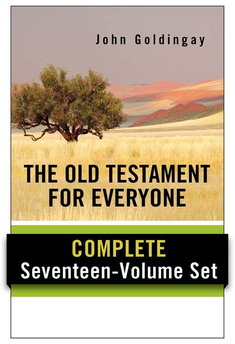 Old Testament For Everyone Commentary Series 17 Vols Verbum