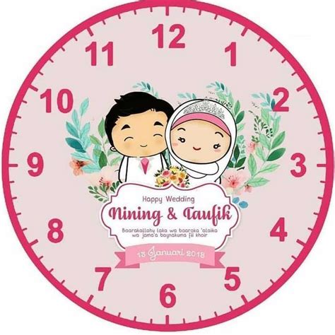 Desain Gambar Jam Dinding Tanpa Jarum Tokokujaya Com