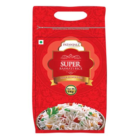Patanjali Super Basmati Rice 1 Kg Buy Online