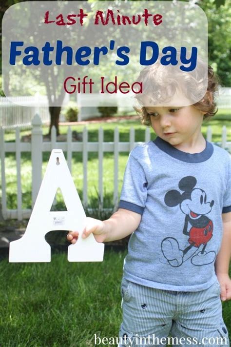 Show dad your appreciation with these fun homemade father's day gifts. Last Minute Father's Day Gift Idea He is Sure to Love ...