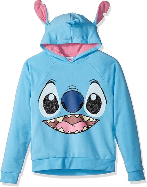 Disney Girls Stitch Costume Hoodie Clothing