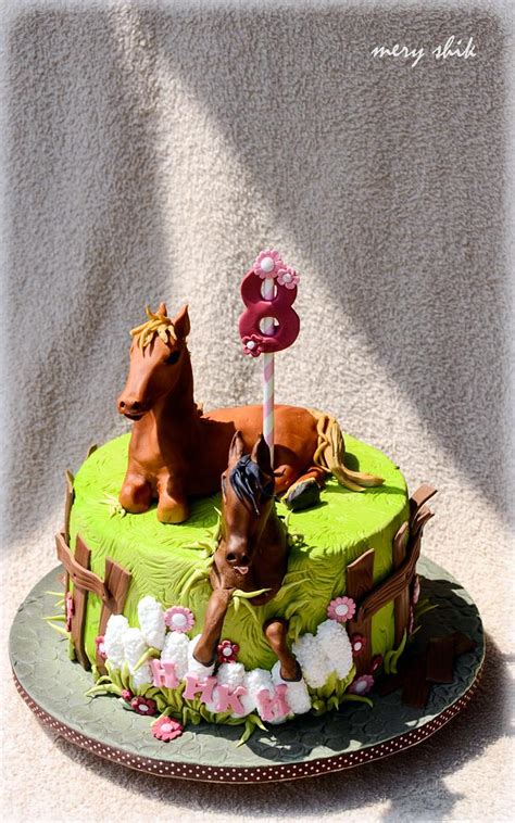 About Horses Cake By Maria Schick Cakesdecor