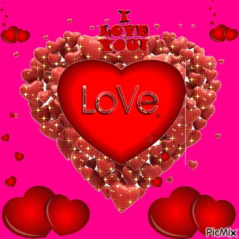 Love Heart Free Animated  Picmix