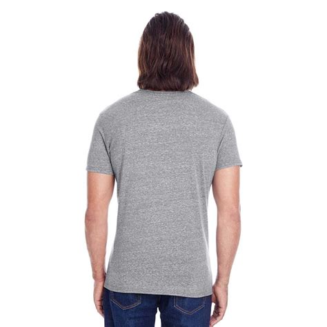 Threadfast Unisex Grey Triblend Short Sleeve T Shirt