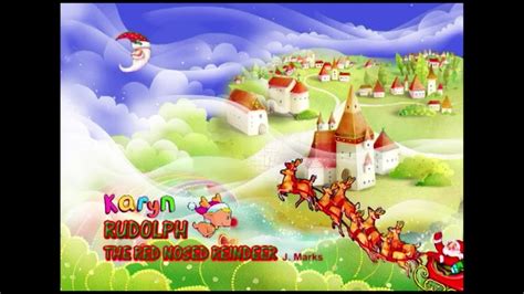 rudolph the red nosed reindeer karaoke karyn susanto youtube