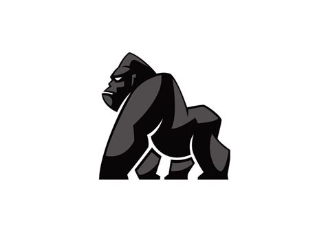 Gorilla Logo Icon For Designers