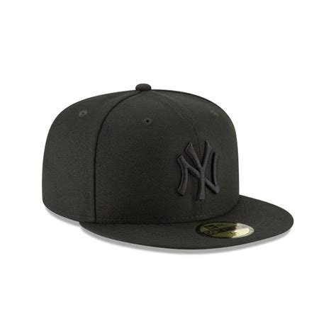 New Era New York Yankees Blackout Basic 59 Fifty Fitted Cap Mütze