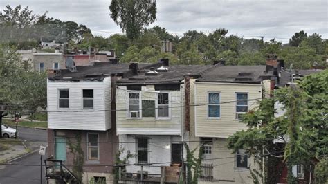 Baltimore Inner City Poverty Editorial Image Image Of Decay Poverty
