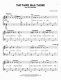 Gary Meisner "The Third Man Theme" Sheet Music PDF Notes, Chords ...