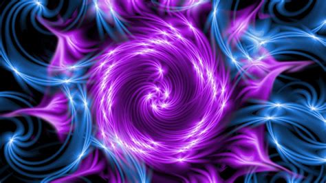 Cool Abstract Background With Purple And Blue Lights Hd Wallpapers Wallpapers Download