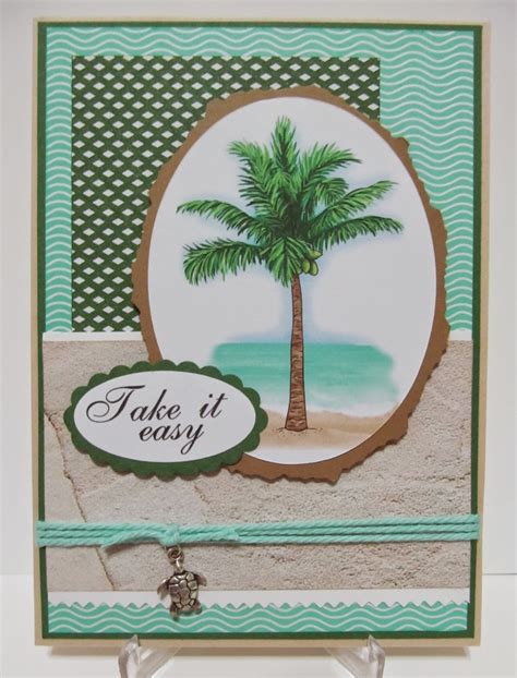 This time, we share a great list of some fantastic political palm card templates which allows you to create beautiful palm card for your political party. Savvy Handmade Cards: Relaxing... Palm Tree Card