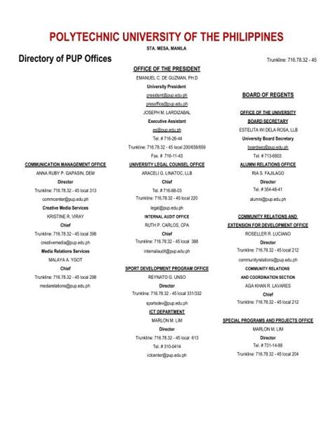 Polytechnic University Of The Philippines Map