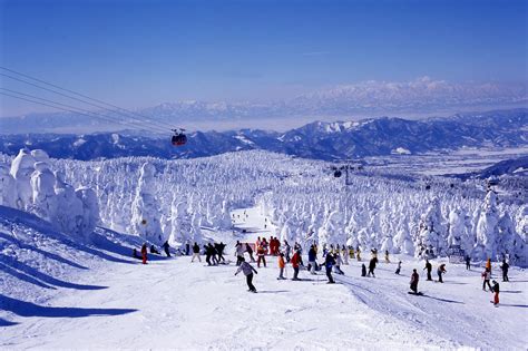 Zao Onsen Winter Ski Resort Japan Hot Springs Love 2 Fly