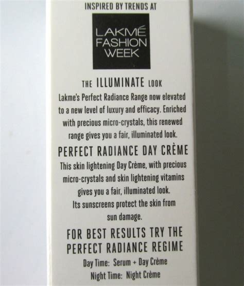 Lakme Absolute Perfect Radiance Skin Lightening Day Cream Review
