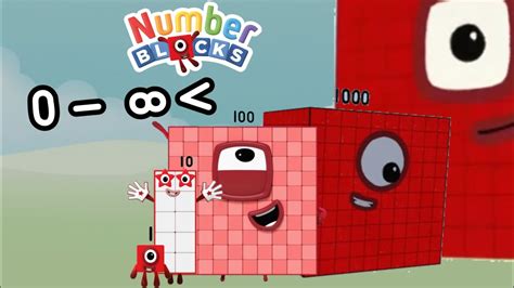 Numberblocks Number Comparison Zero To Beyond Infinity Youtube