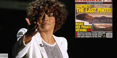 Une Photo De Whitney Houston Dans Son Cercueil En Une Dun Tablo D Voici