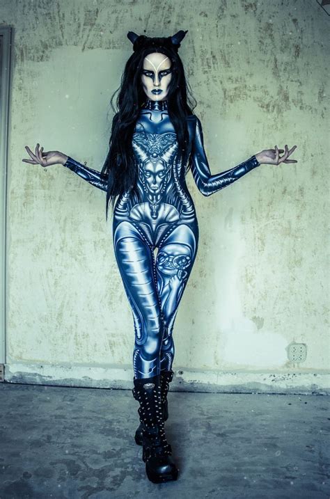 Women S Halloween Bodysuit Alien Costume Women Halloween Etsy In 2021
