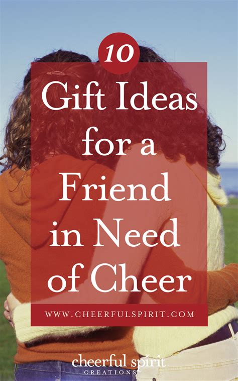 There's a really good chance that you have at least one friend who is going to be suffering through the days leading up to father's day, maybe because their dad passed away, isn't in their life any more for some reason, or was never. 10 Gift Ideas for a Friend In Need of Cheer | Cheer up ...