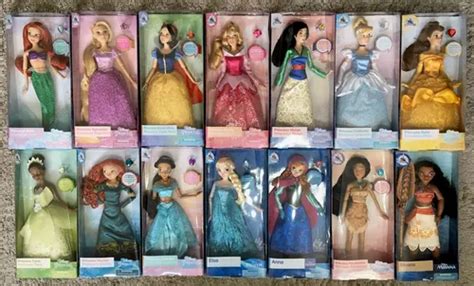 14 Bonecas Coleção Princesas Disney Store Originais Parcelamento sem