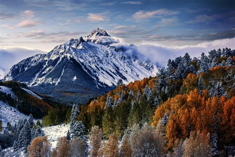 Majestic Mount Sneffles Full Hd Wallpaper And Background