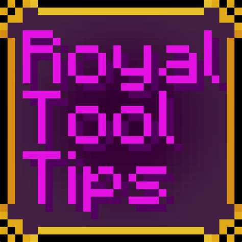 Royal Tooltips Bedrock Minecraft Texture Pack