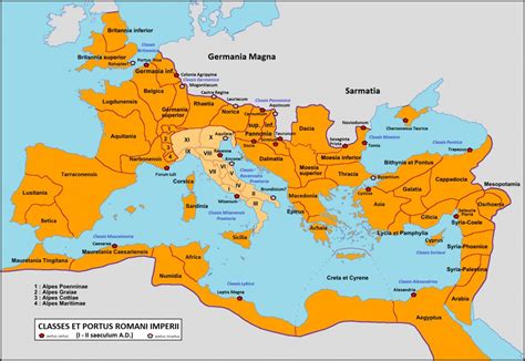 Maps Of The Ancient World Romanmap Map Of The Roman Empire With