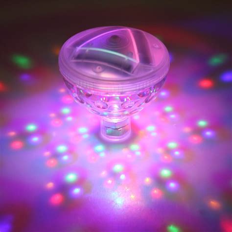 It's safe to say pool lighting is well worth the small upfront investment, but like anything, lighting up your swimming pool has its pros and cons. 4 LED Floating Underwater Disco Light Glow Show Swimming ...